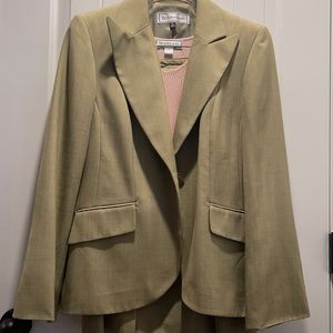 Pink and Green 3 piece Tavis Ayers Skirt Suit!!